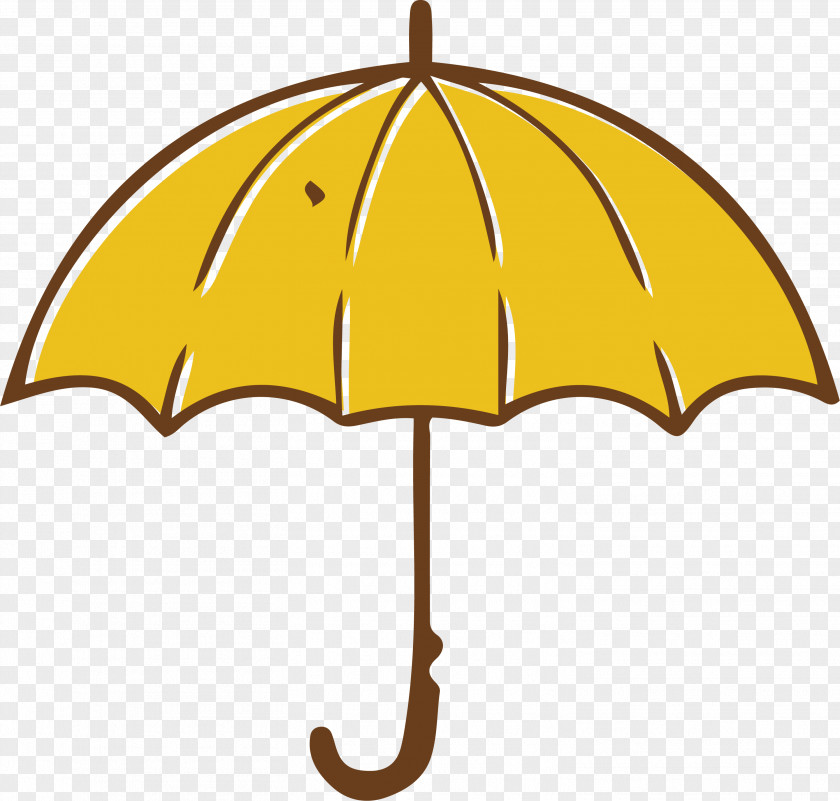 Yellow Umbrella Clip Art PNG