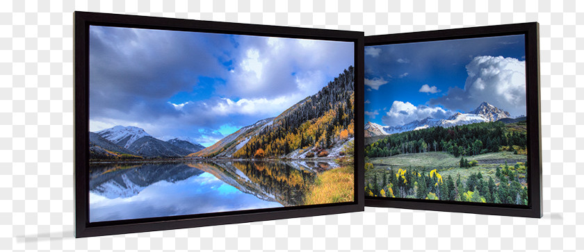 Canvas Print Television Set Window LCD Laptop Computer Monitors PNG