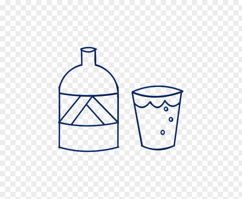 Line Art Bottle Drinkware Liquid PNG