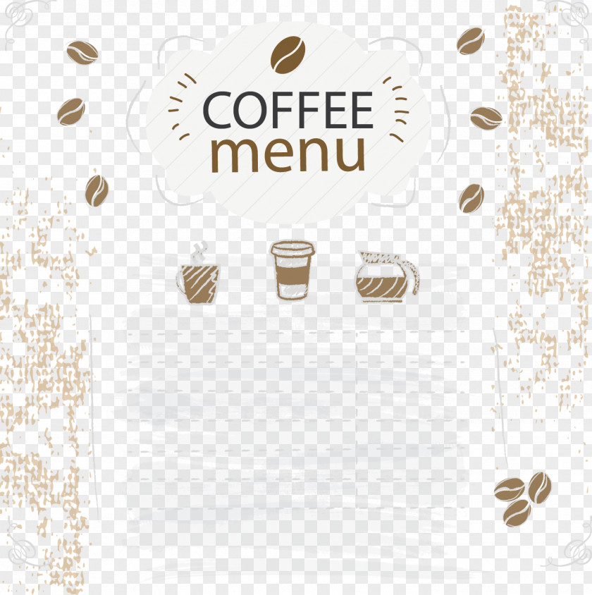 Cafe Menu Element Material Picture Coffee PNG