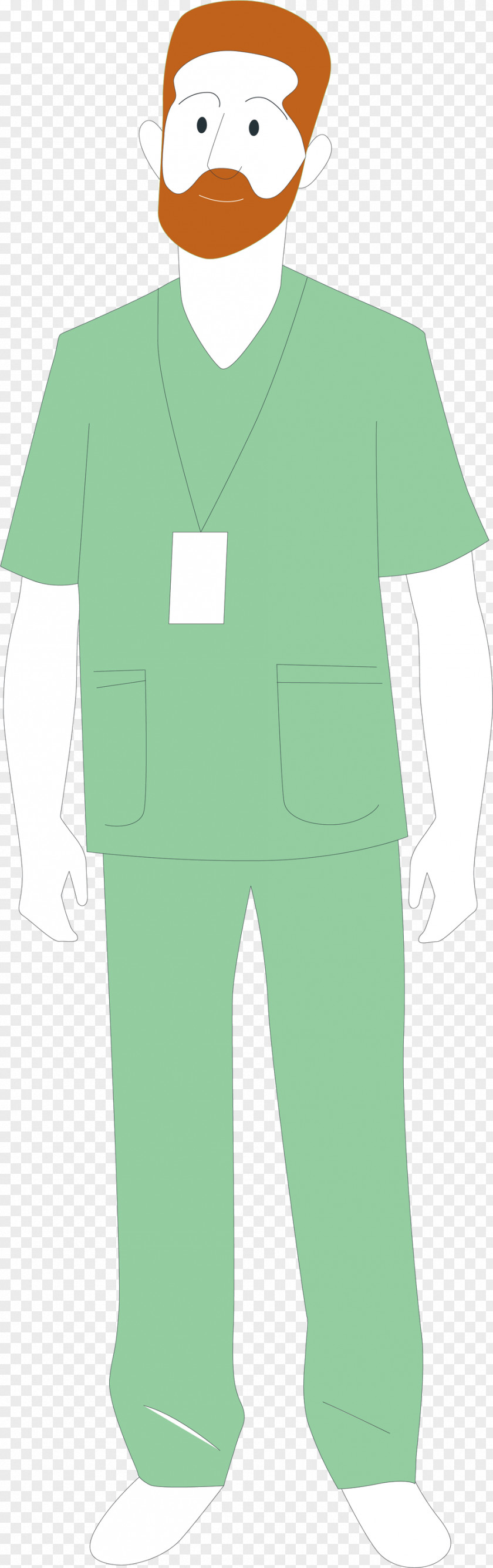 Hat Character Green Sleeve Uniform PNG