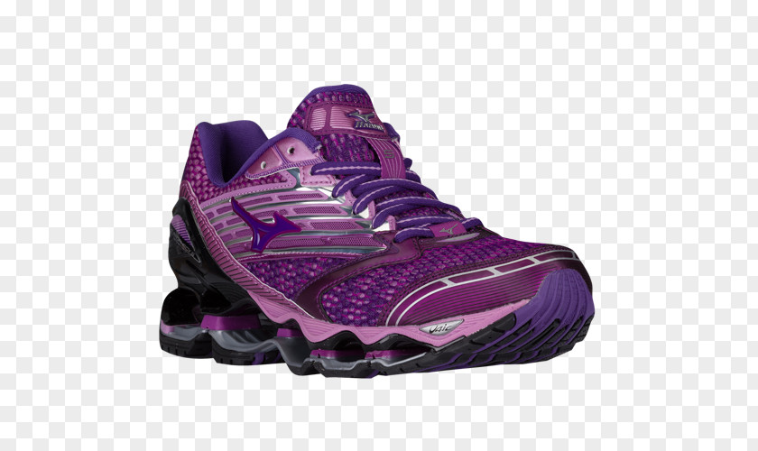Purple Running Shoes For Women Sports Mizuno Corporation Tênis Wave Prophecy 7 Masculino PNG
