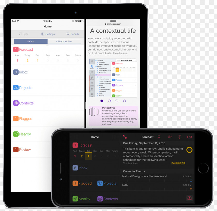 Smartphone IPhone 6 OmniFocus Product Manuals PNG