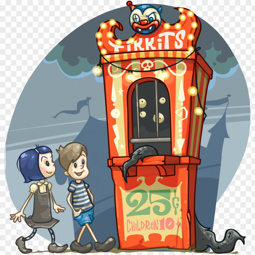 Ticket Booth Box Office Carnival Cartoon Clip Art PNG