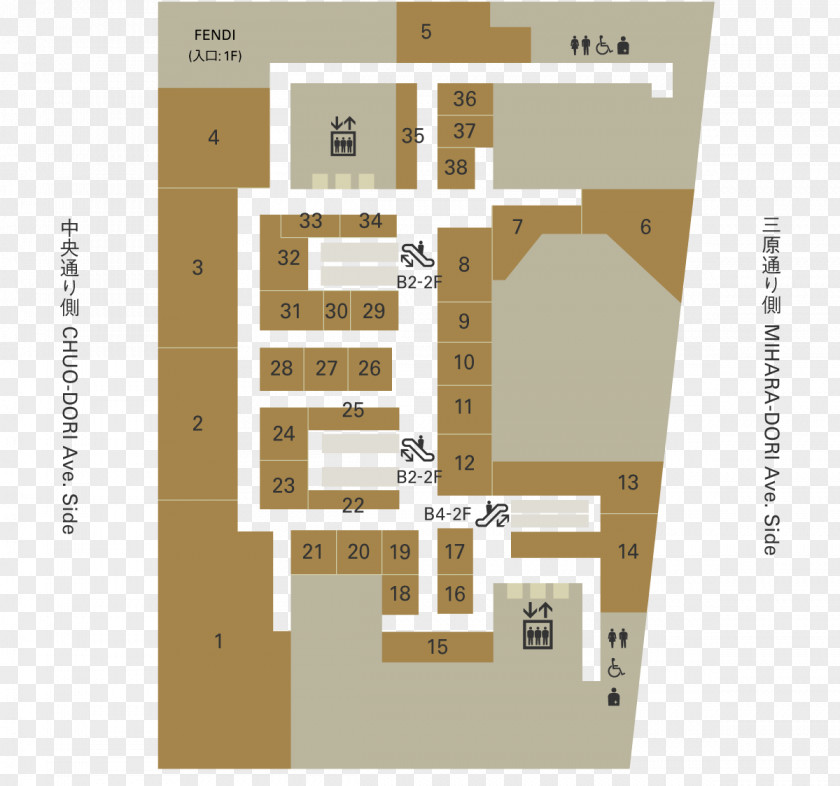 Furniture Floor Plan Ginza Six Commerce Shopping Centre Cafe PNG