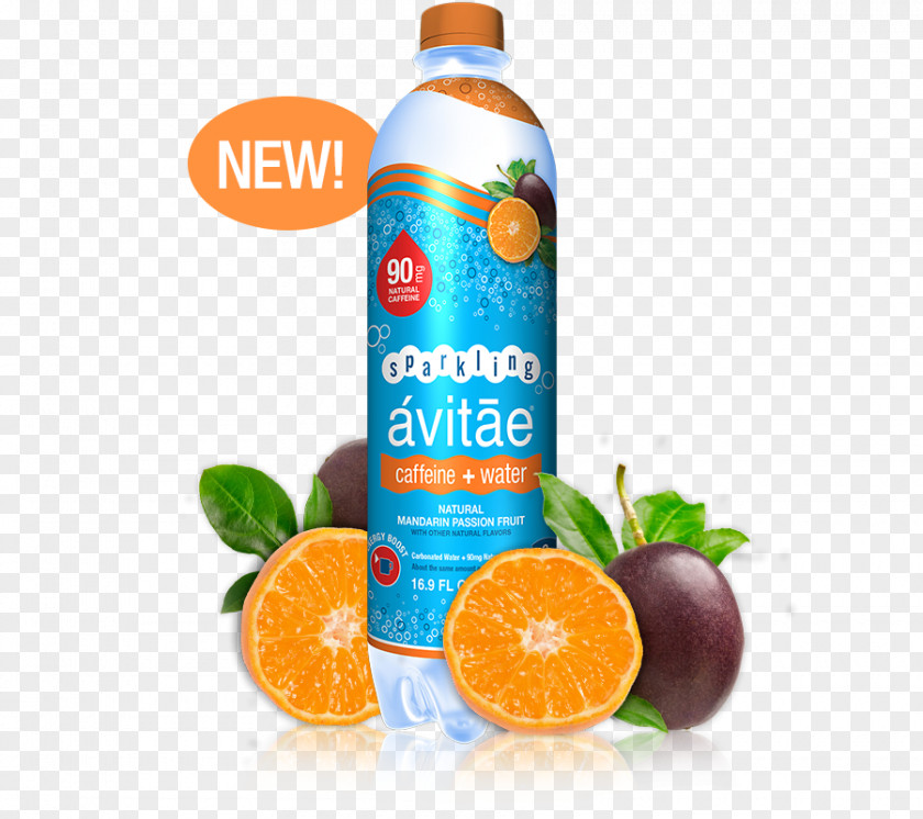 Passion Fruits Orange Drink Carbonated Water La Croix Sparkling Soft Fizzy Drinks PNG