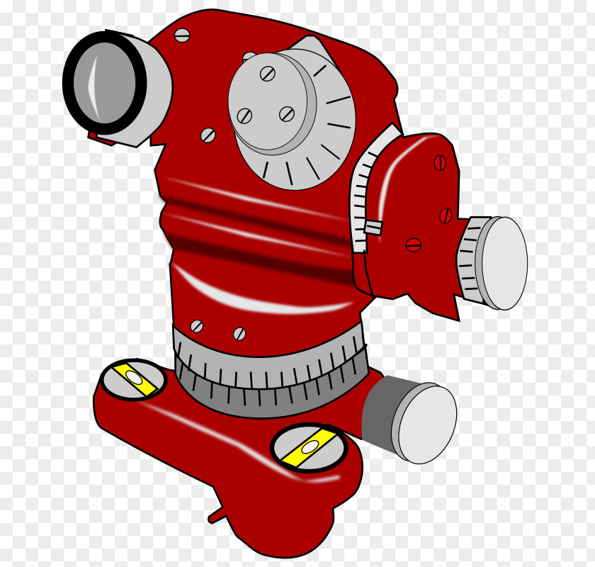 Analogue Theodolite Surveyor Clip Art PNG