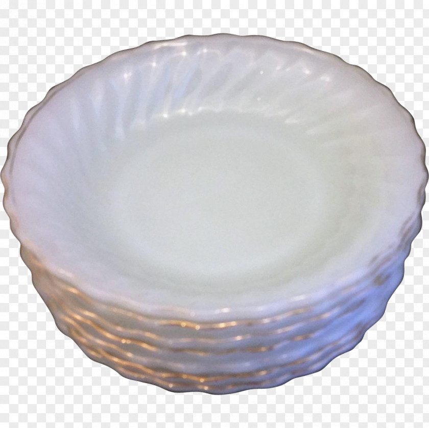 Cereal Bowl Fire-King Plate Tableware Anchor Hocking PNG