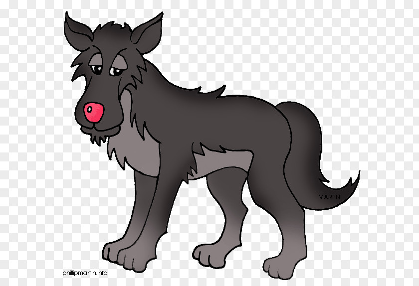 Gray Wolf Big Bad The Three Little Pigs Clip Art PNG