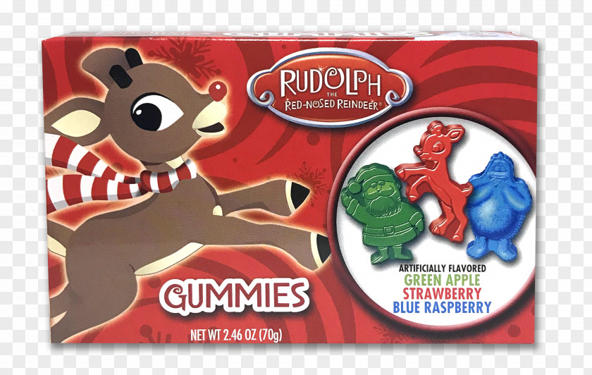 Gummy Bears Food Rudolph Gummi Candy Christmas Stockings PNG