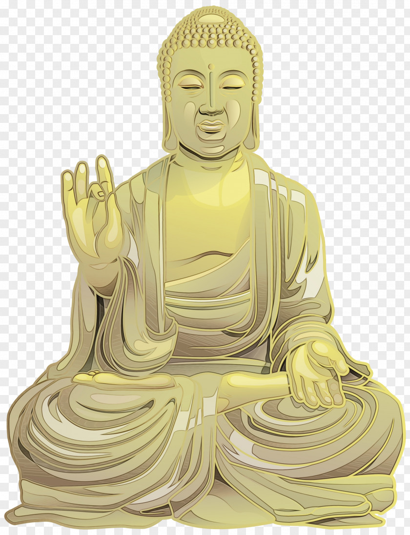 Monument Monk Buddha Cartoon PNG