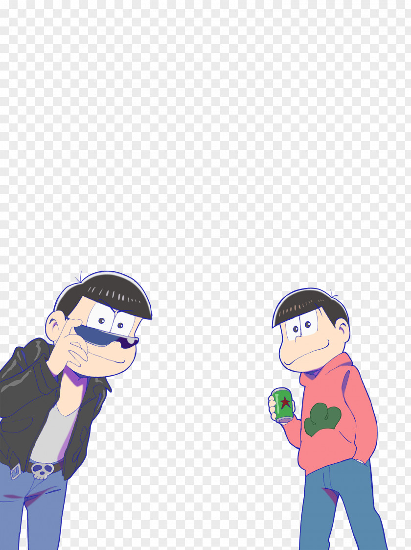 Osomatsu-kun Karamatsu 小説おそ松さんタテ松通常版 Character PNG