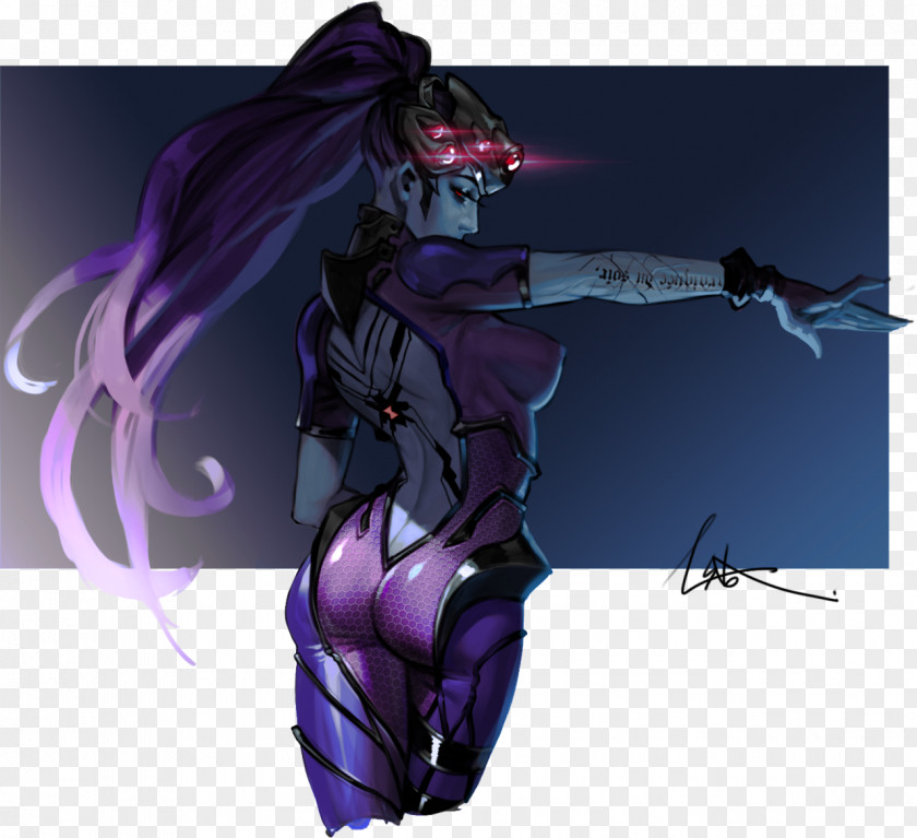 Overwatch Widowmaker Fan Art Drawing PNG art Drawing, widowmaker clipart PNG