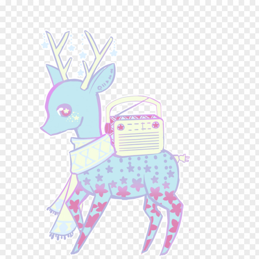 Reindeer Easter Bunny Giraffe Antler PNG