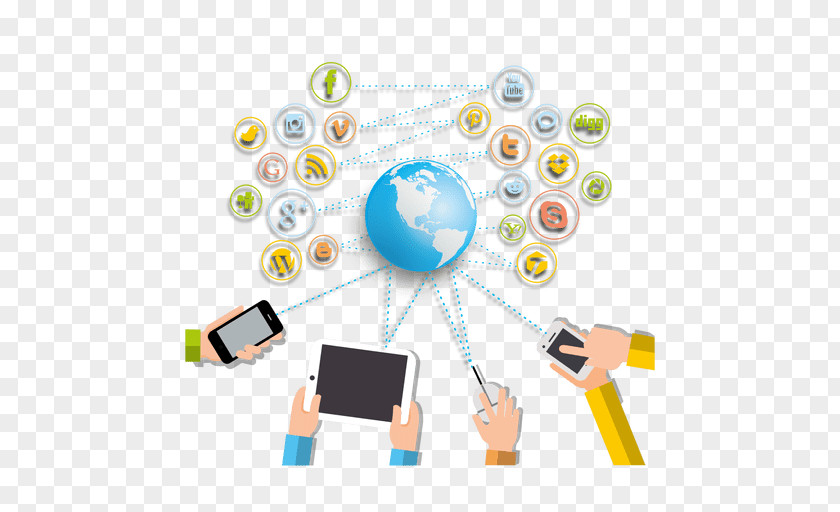 Sociales Information Computer Network Download PNG
