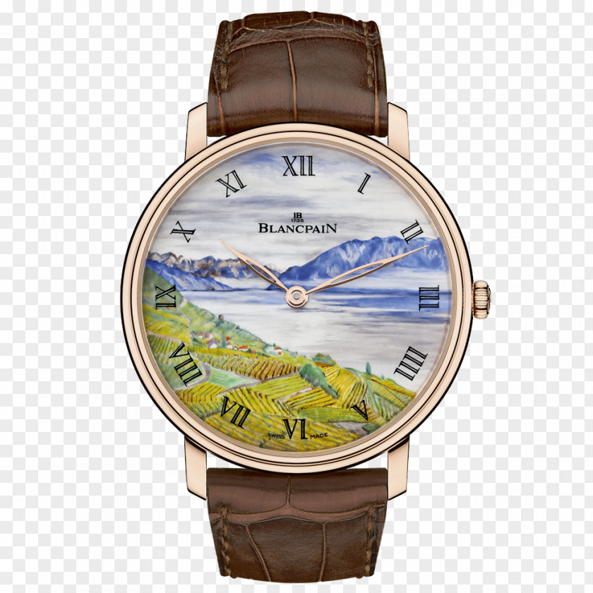 Watch Villeret Blancpain Fifty Fathoms Strap PNG