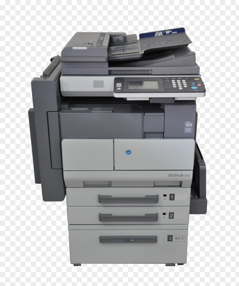 Baizhuo Paper Photocopier Konica Minolta Printer Laser Printing PNG