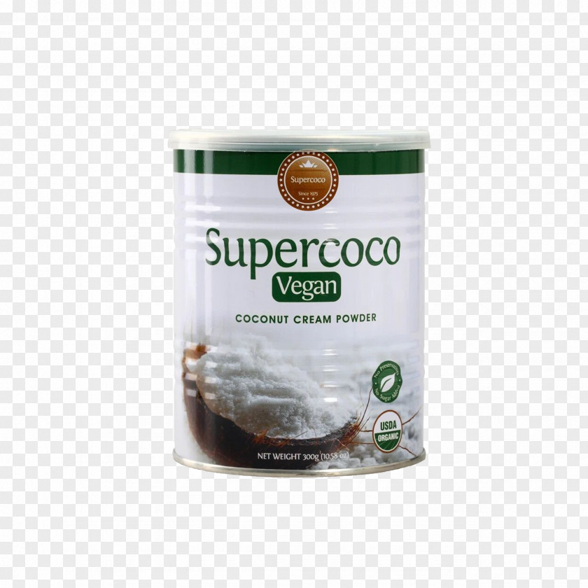 Canned Coconut Flour Milk Powder Supercoco PNG