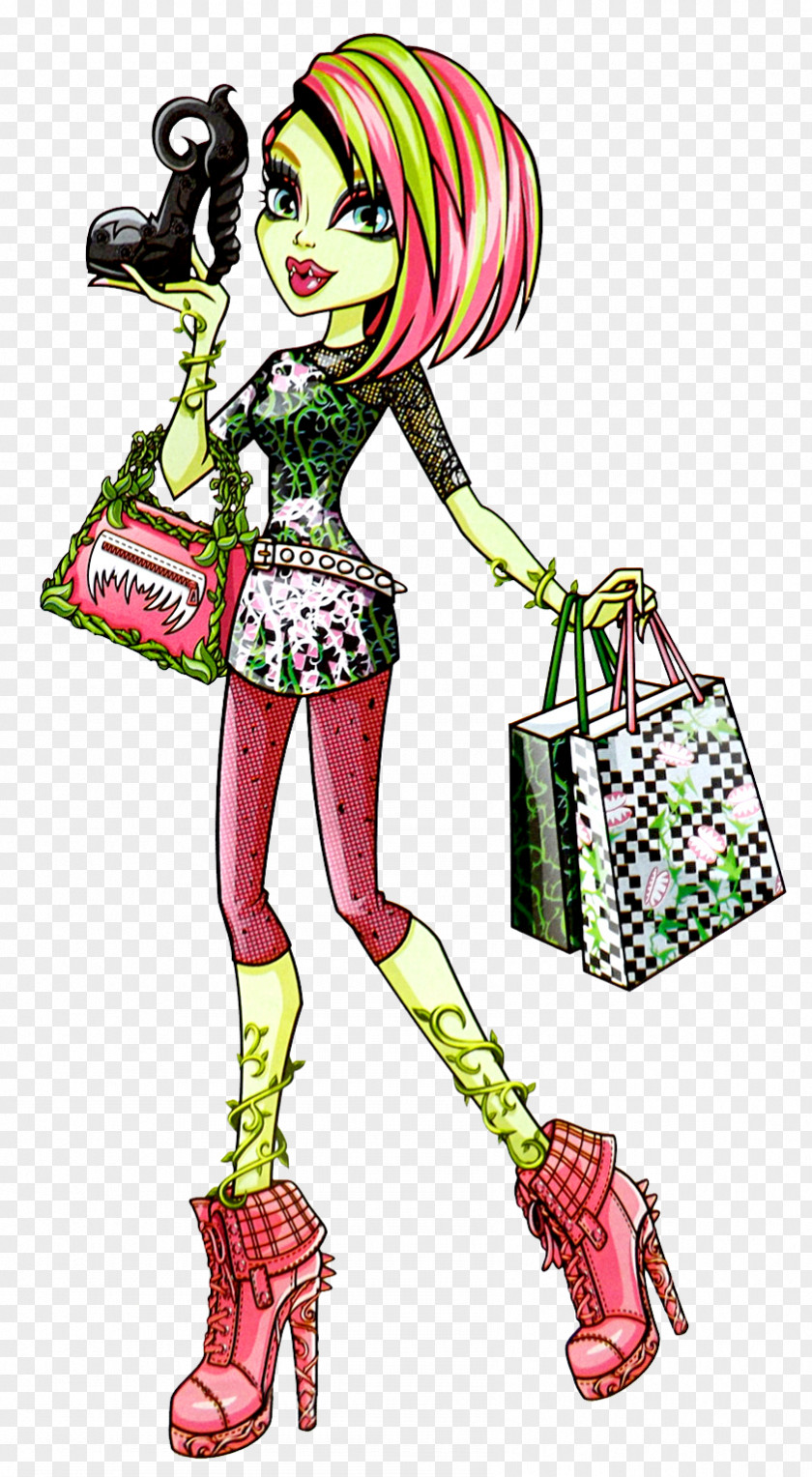 Doll Monster High Wydowna Spider Frankie Stein Venus Fashion PNG