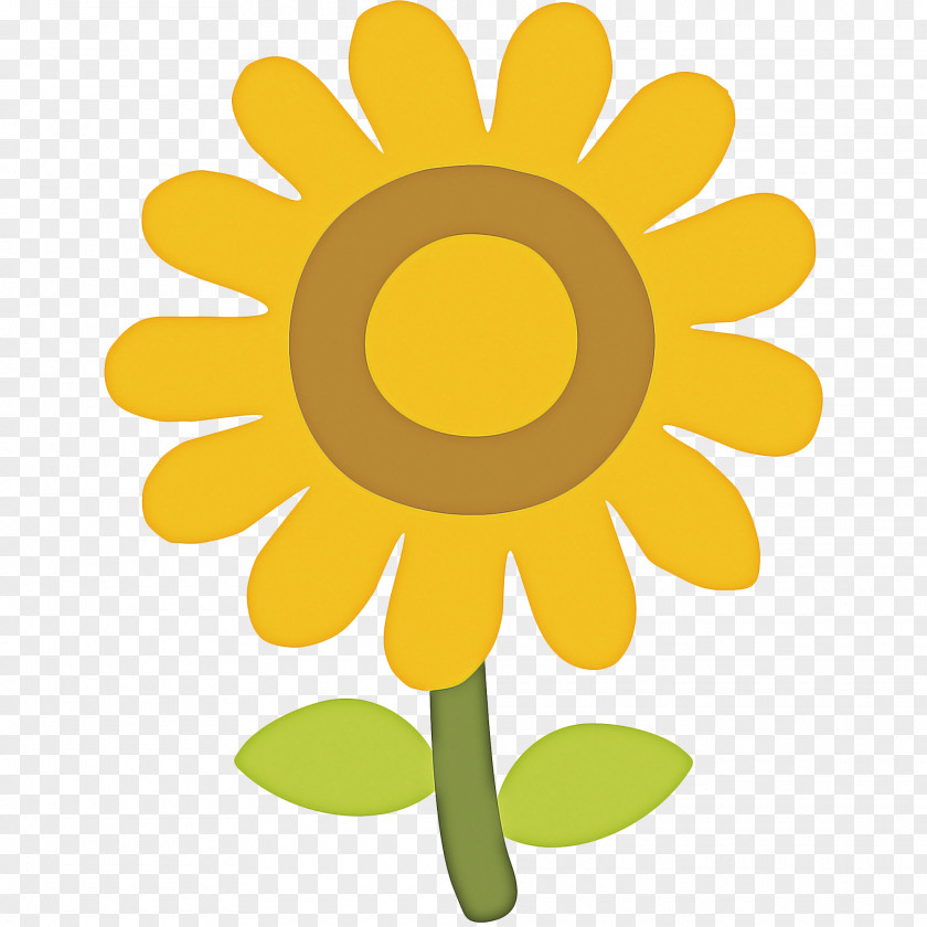 Wildflower Daisy Family Heart Emoji Background PNG