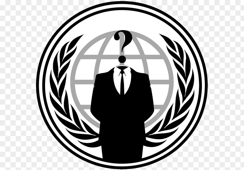 Anonymous Logo Decal Desktop Wallpaper PNG