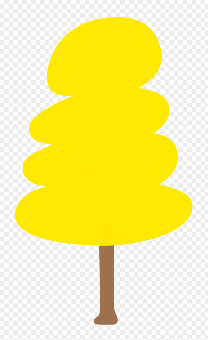 Leaf Flower Yellow Tree Line PNG