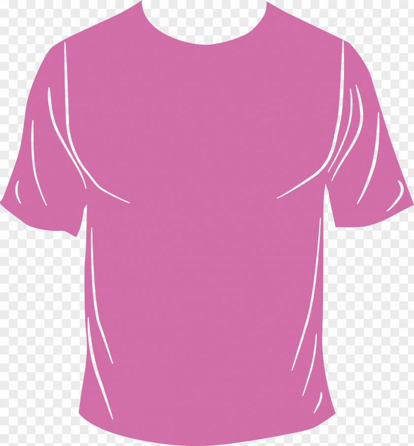 Purple T-shirt Vector Sleeve Clothing PNG