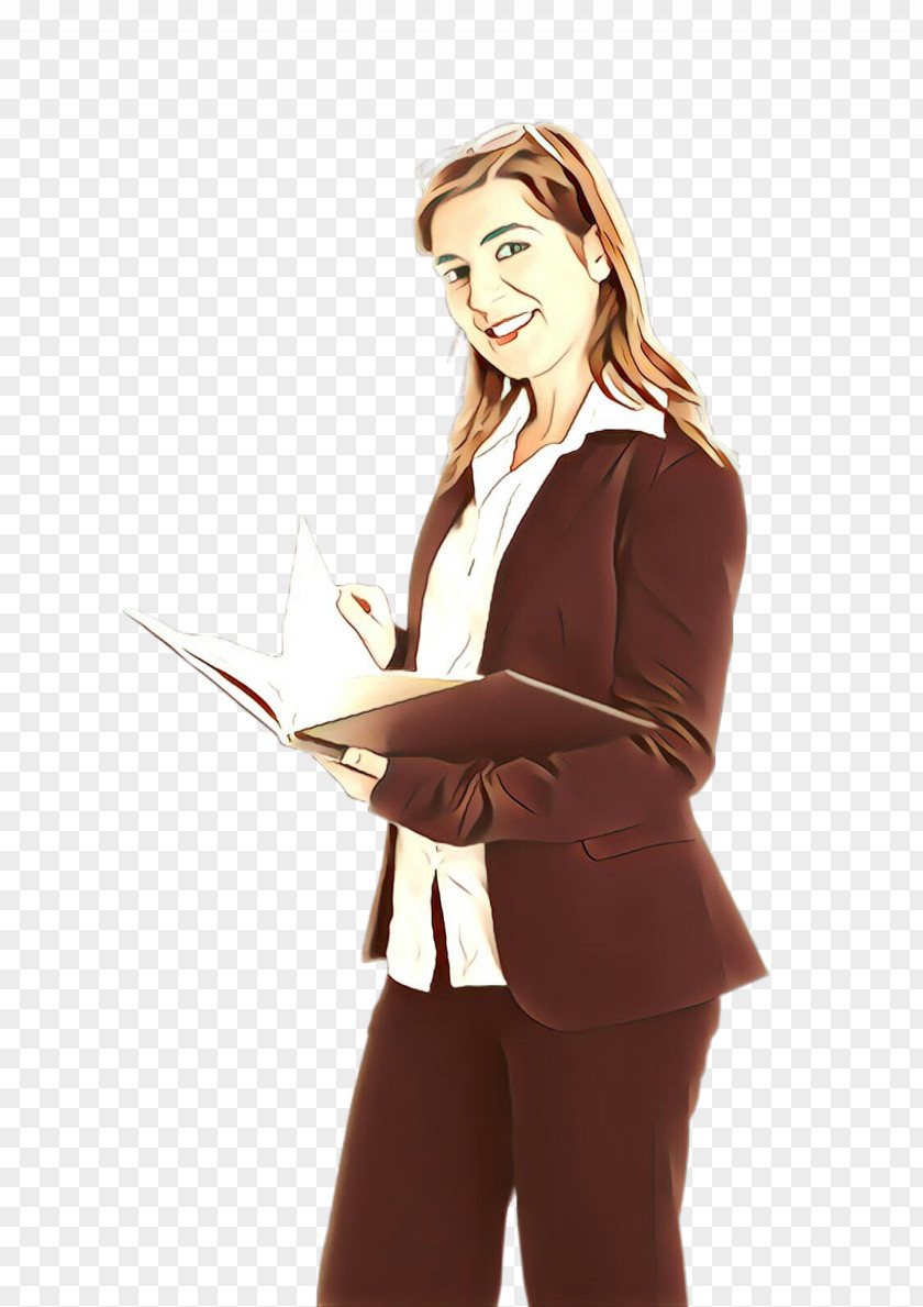 Whitecollar Worker Smile Standing Employment Gesture Businessperson Secretary PNG