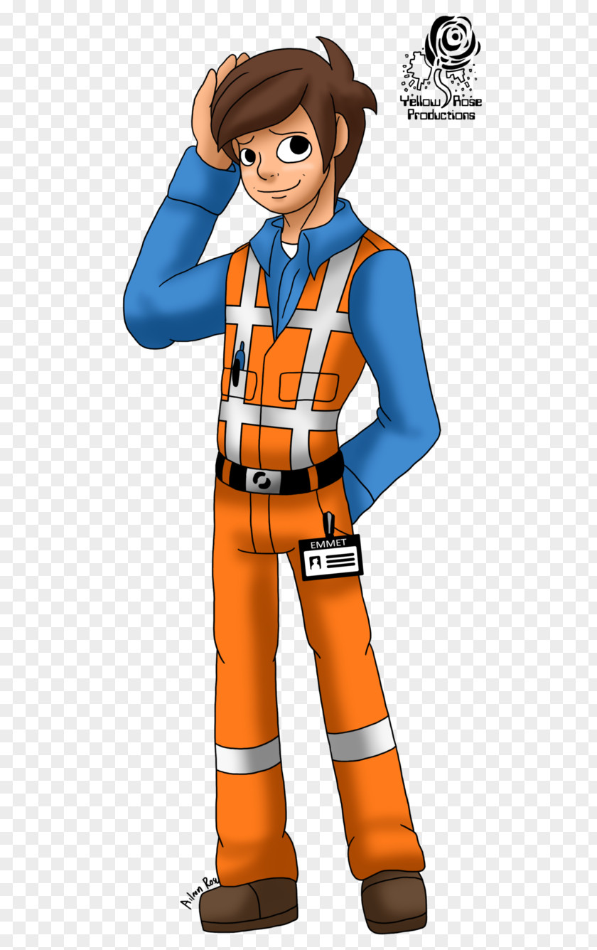 Emmet Lego Movie Headgear Profession Character Clip Art PNG