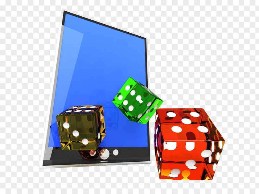 Hand-painted Flat-plate Dice Royalty-free Drawing Illustration PNG