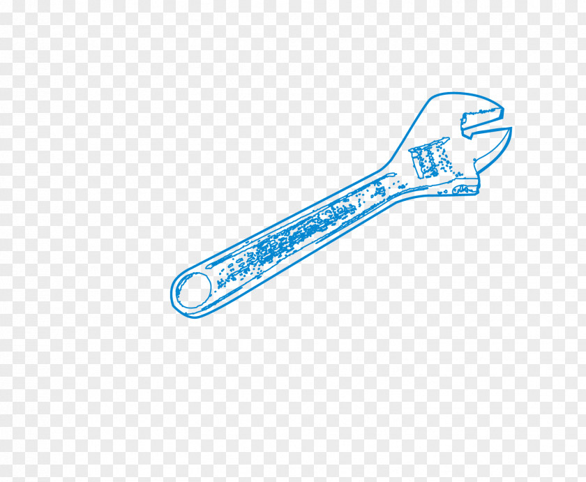 Vector Wrench Adjustable Spanner PNG