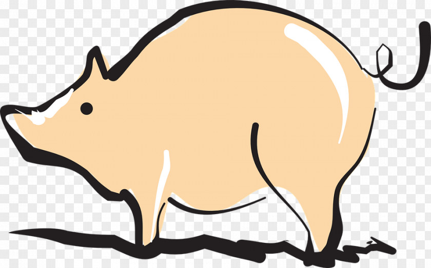 Bow Speak Bull Piggy Bank Clip Art PNG