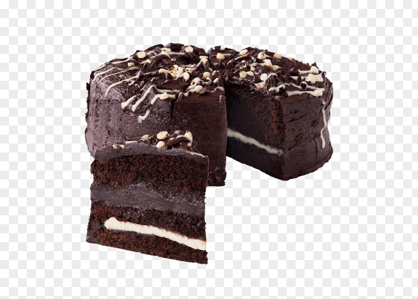 Chocolate Cake Fudge Ganache Icing PNG