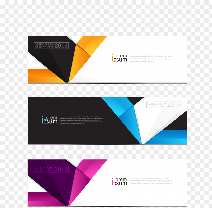 Color Banners Vector Material Banner Euclidean PNG