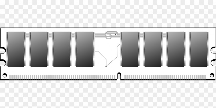 Computer RAM Data Storage Memory Clip Art PNG