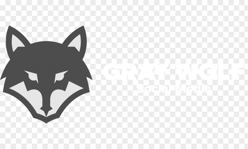 Gray Wolf Social Media Whiskers Advertising Promotion PNG
