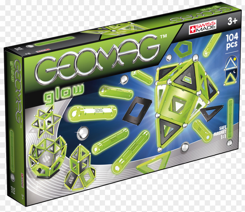 Toy Geomag Block Construction Set Architectural Engineering PNG