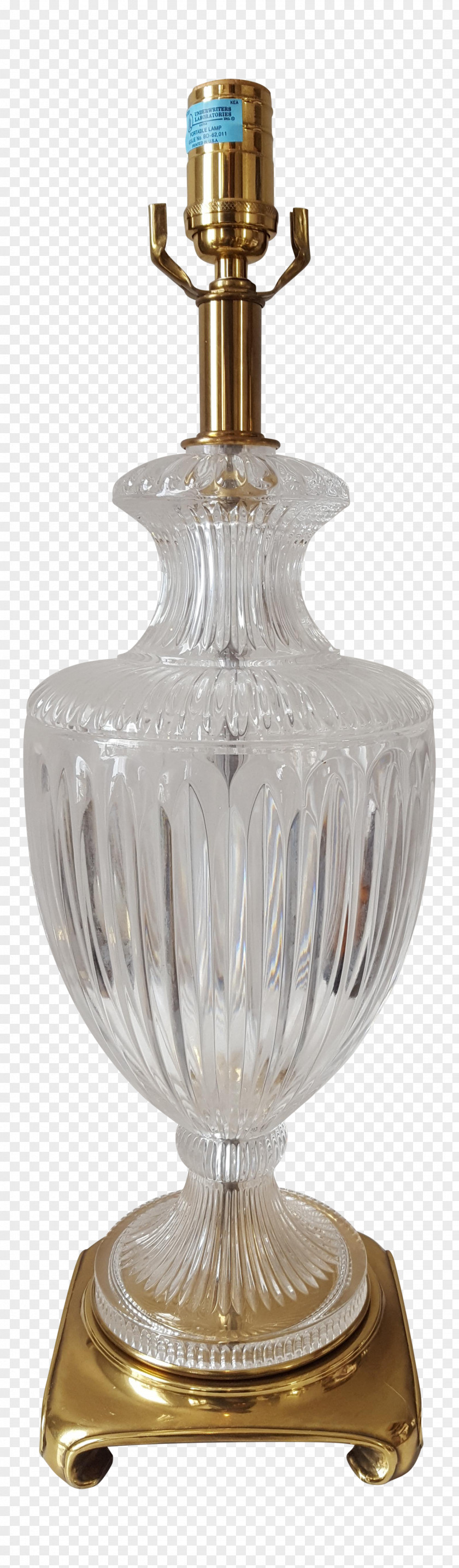Crystal Lamp Table Light Lead Glass PNG