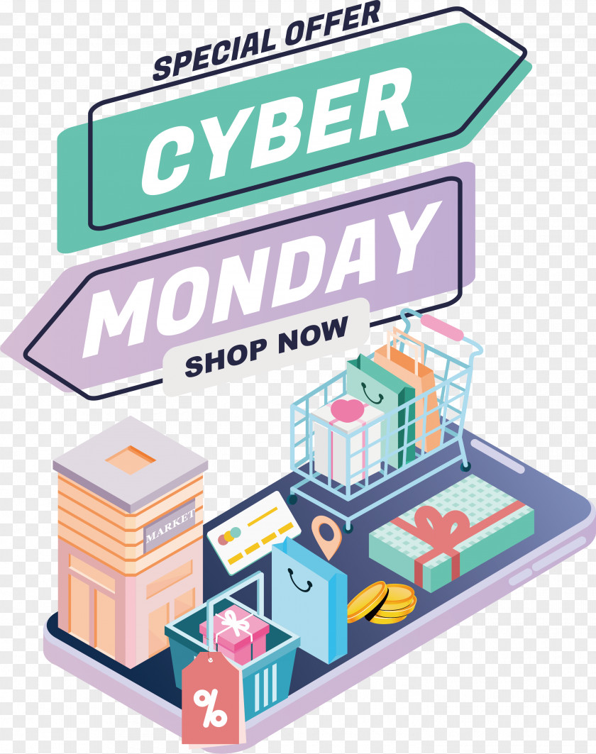 Cyber Monday PNG