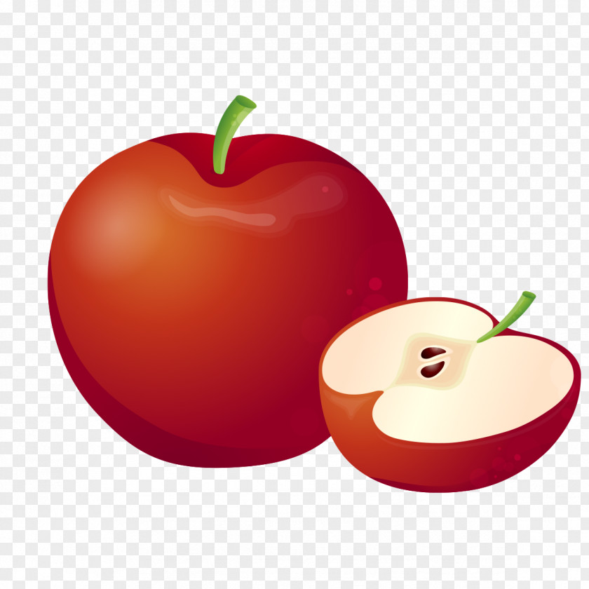 Red Apple Juice Fruit PNG