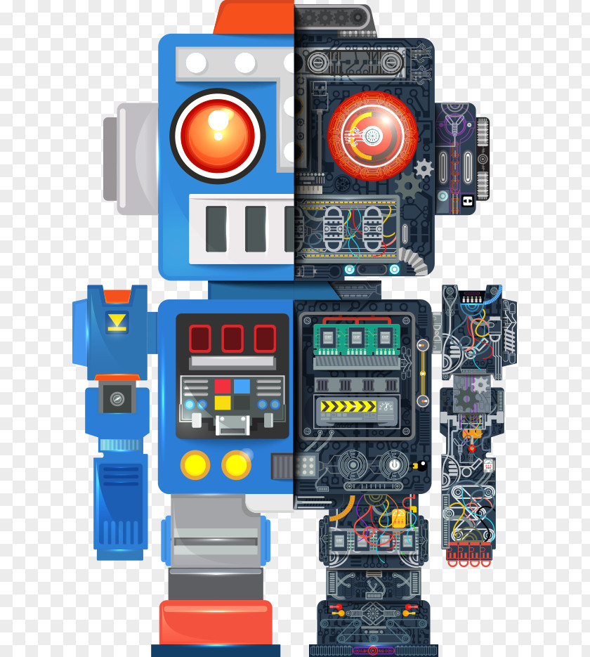 Vector Electronic Components Robotics Robot Euclidean Shutterstock PNG