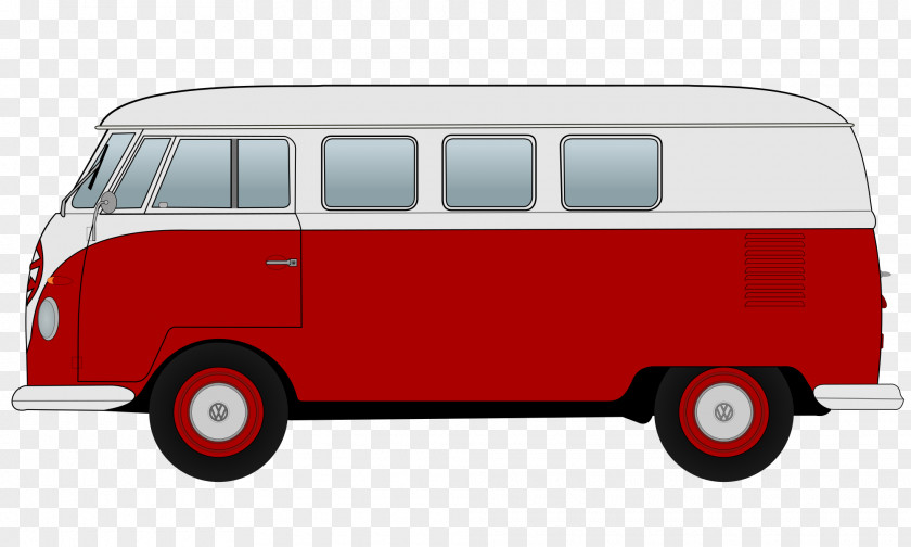 Volkswagen Type 2 Minivan California PNG