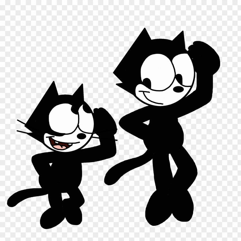 Cat Felix The Cartoon Dance PNG