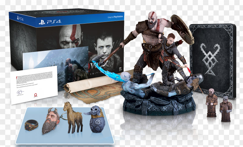 Collector's Edition God Of War III War: Ascension PlayStation 4 Kratos PNG