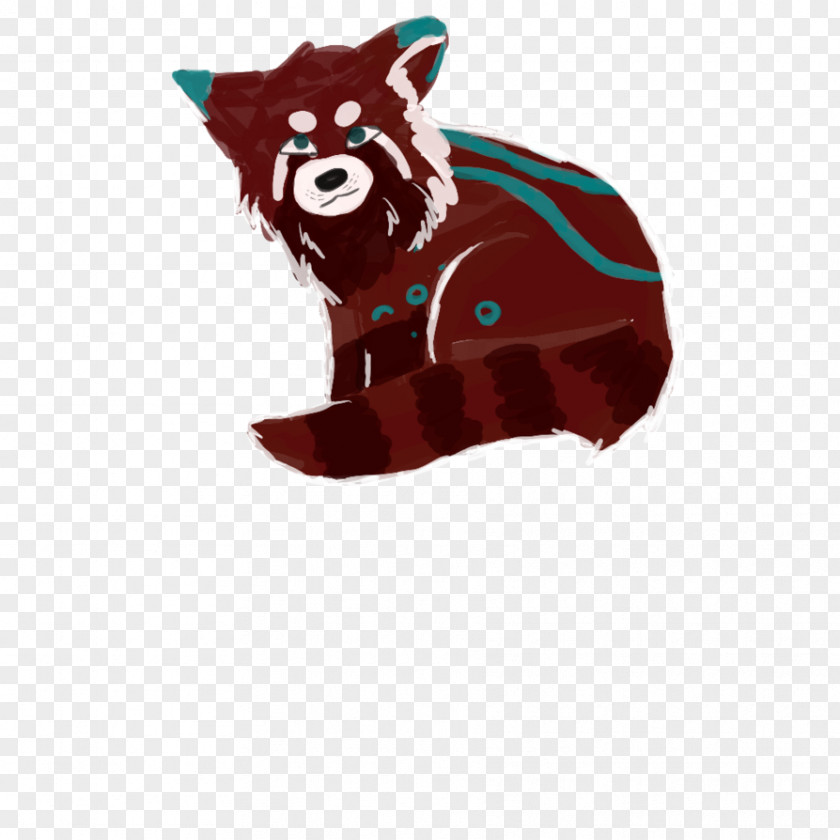 Painted Chicken Dog Clothes Character Snout Maroon PNG