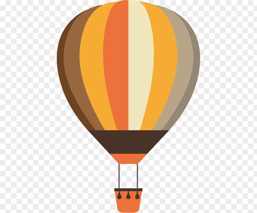 Simple Flat Cartoon Hot Air Balloon Gratis Gift PNG