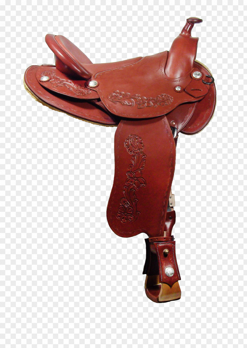 Western Saddle Horse Tack Cowboy Ansur Saddlery LLC PNG