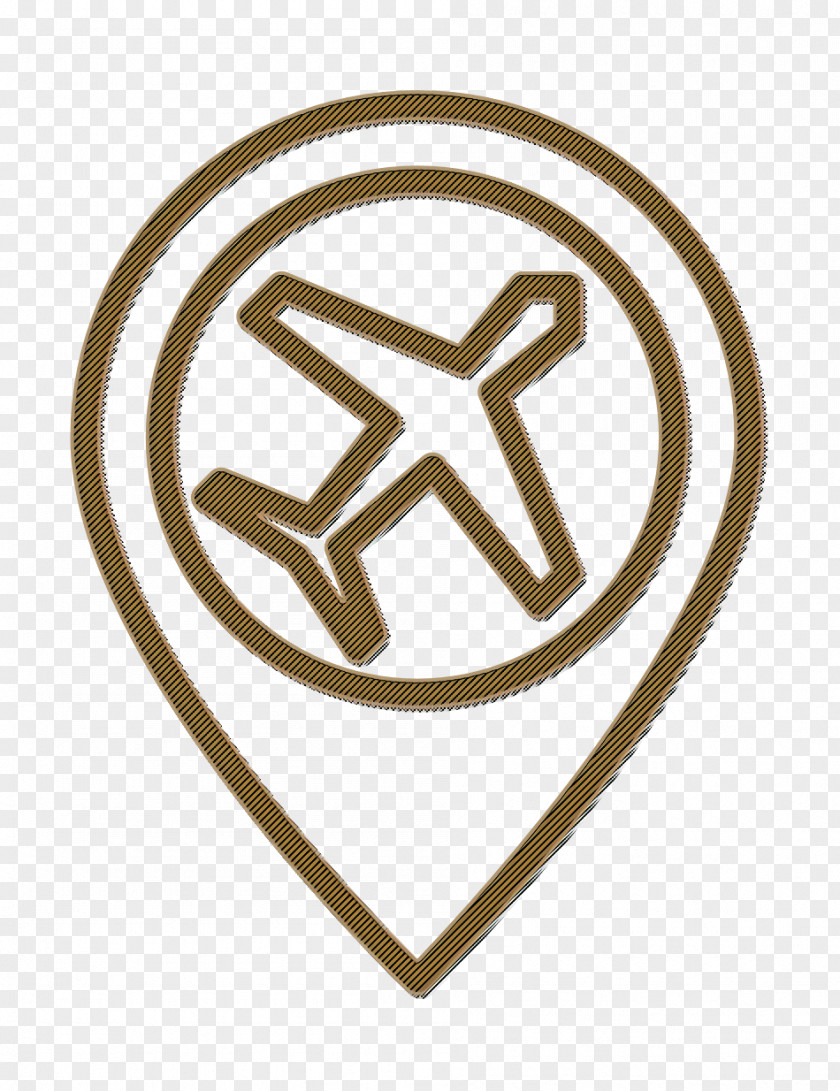 Airport Icon Map PNG