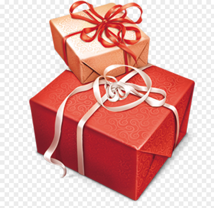 Christmas Gift Box Tree Icon PNG