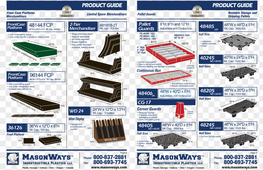 Product Manual MasonWays Indestructible Warranty Customer PNG